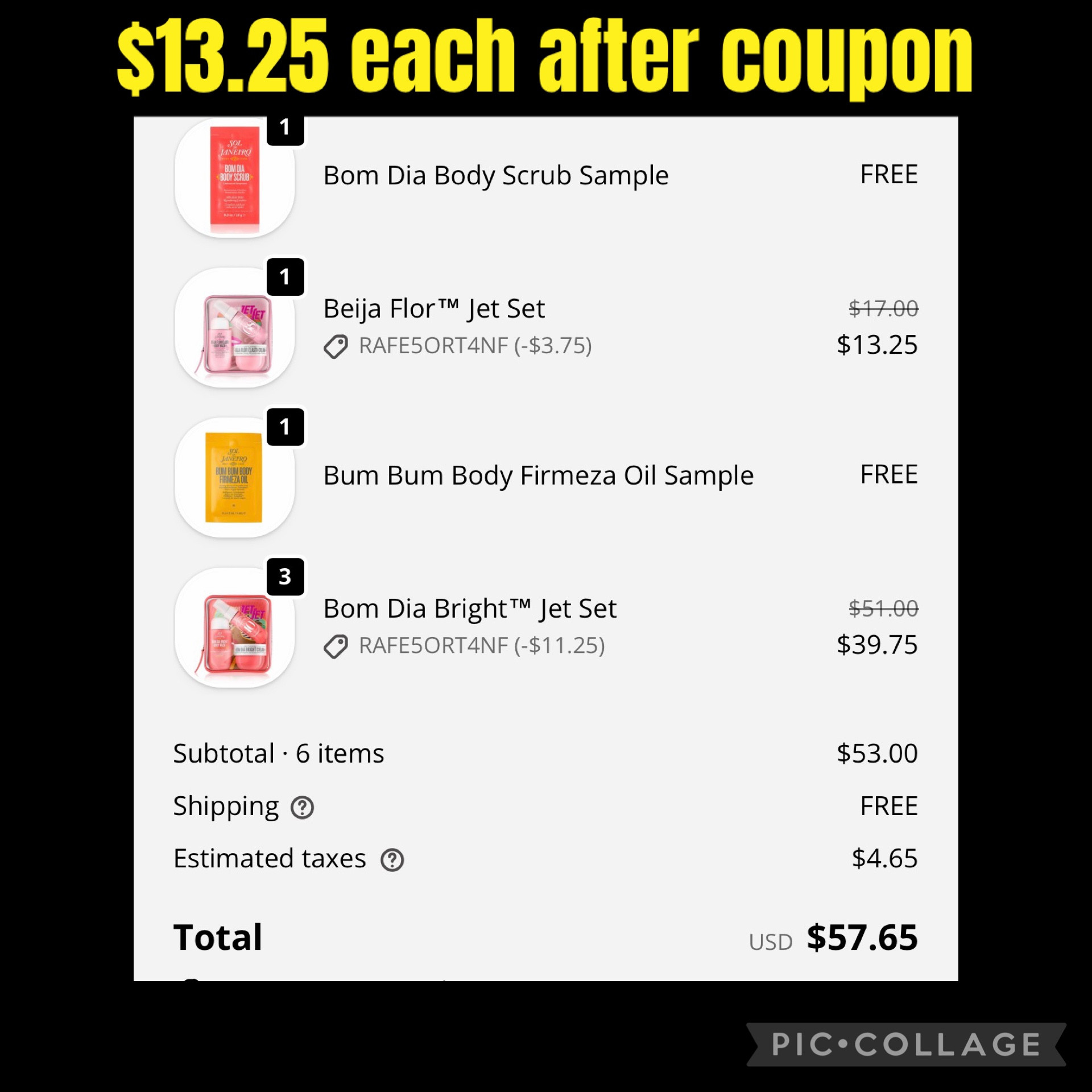 Run sign up for coupon here 

http://rwrd.io/ref_L5WEO8P?c

Then score these sets here 
Must add 4 sets add your free sample too 

After coupon you pay $13.25 each set 

https://rstyle.me/+HPLDTqnV6ZgzGnf9yLMZsA

#LTKSaleAlert #LTKvlog #LTKdayinmylife