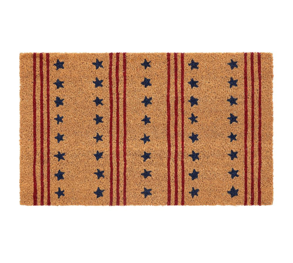 Stars and Stripes Doormat, 18&amp;quot; x 30&amp;quot; , Multi | Pottery Barn (US)