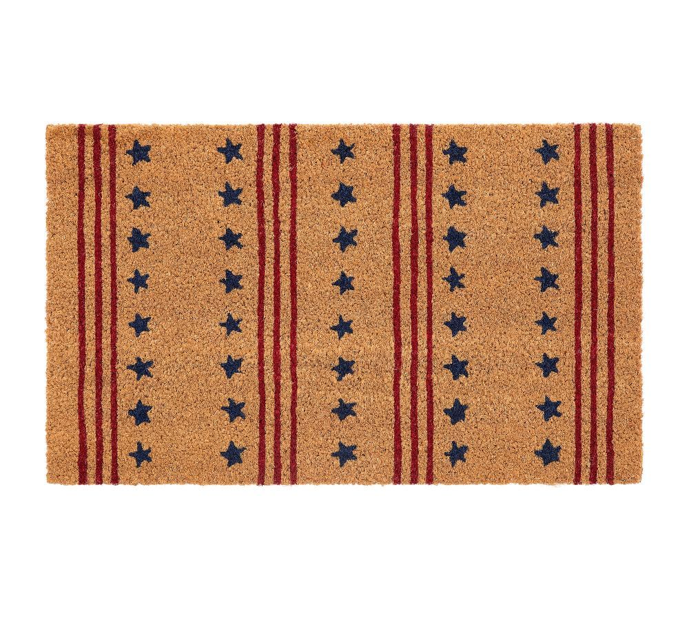 Stars and Stripes Doormat, 18" x 30" , Multi | Pottery Barn (US)