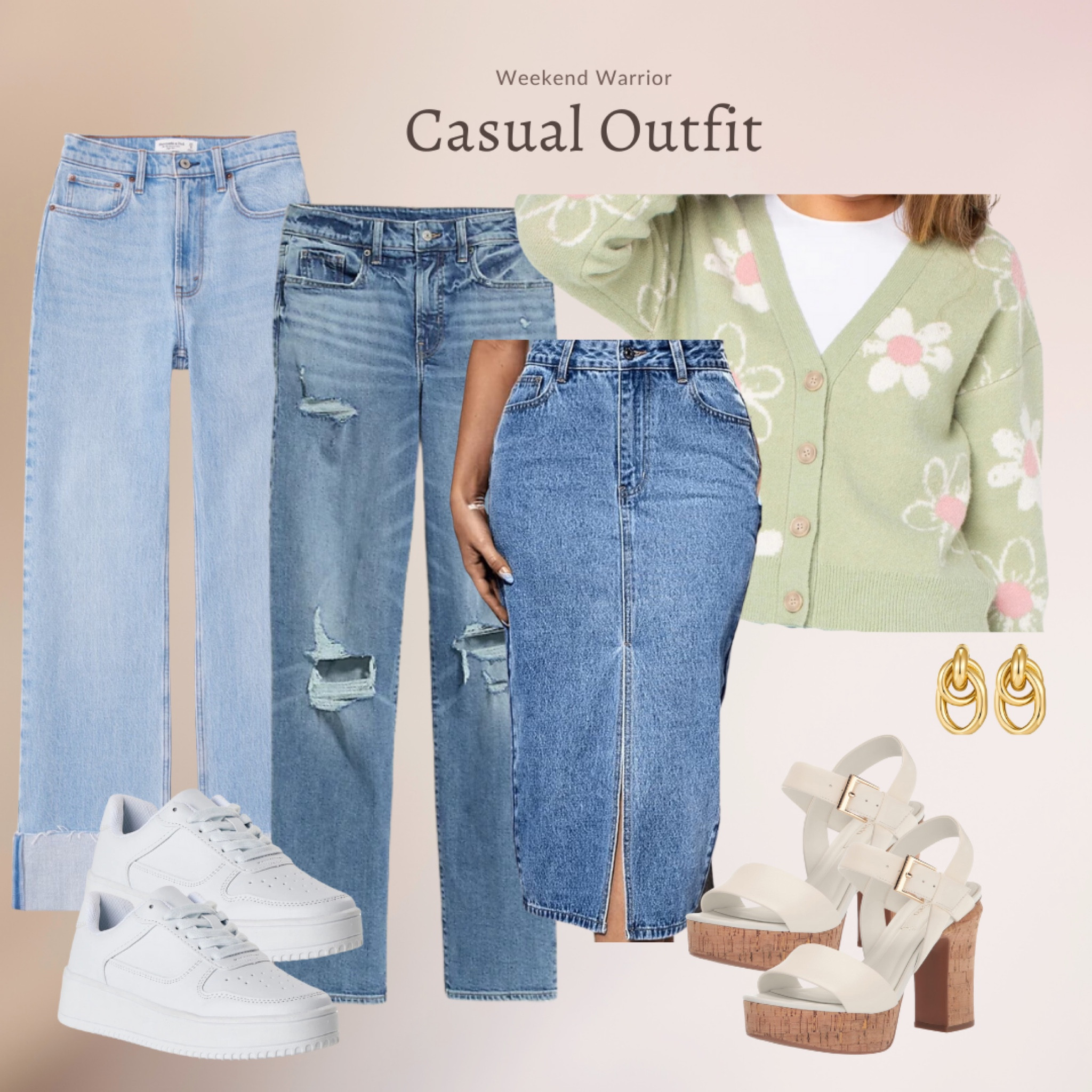 Spring style, flower sweater, denim skirt, loose jeans, jeans, Walmart fashion, transitional style, winter to spring style, street stylee

#LTKstyletip #LTKfindsunder50 #LTKMostLoved