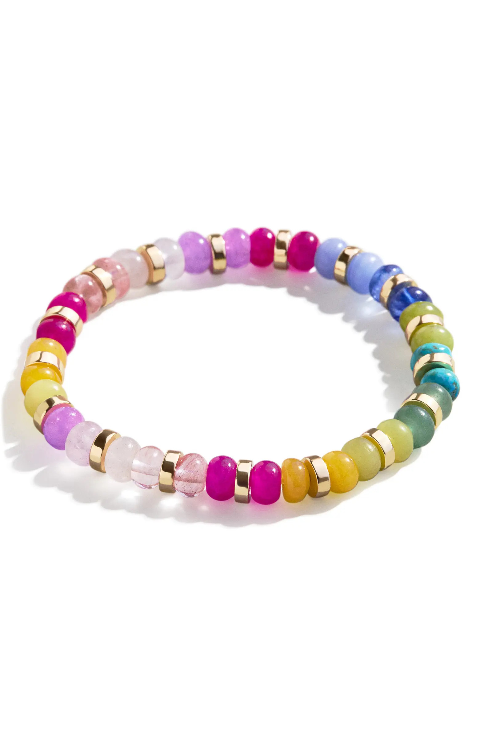 BaubleBar Eleanor Beaded Stretch Bracelet | Nordstrom | Nordstrom