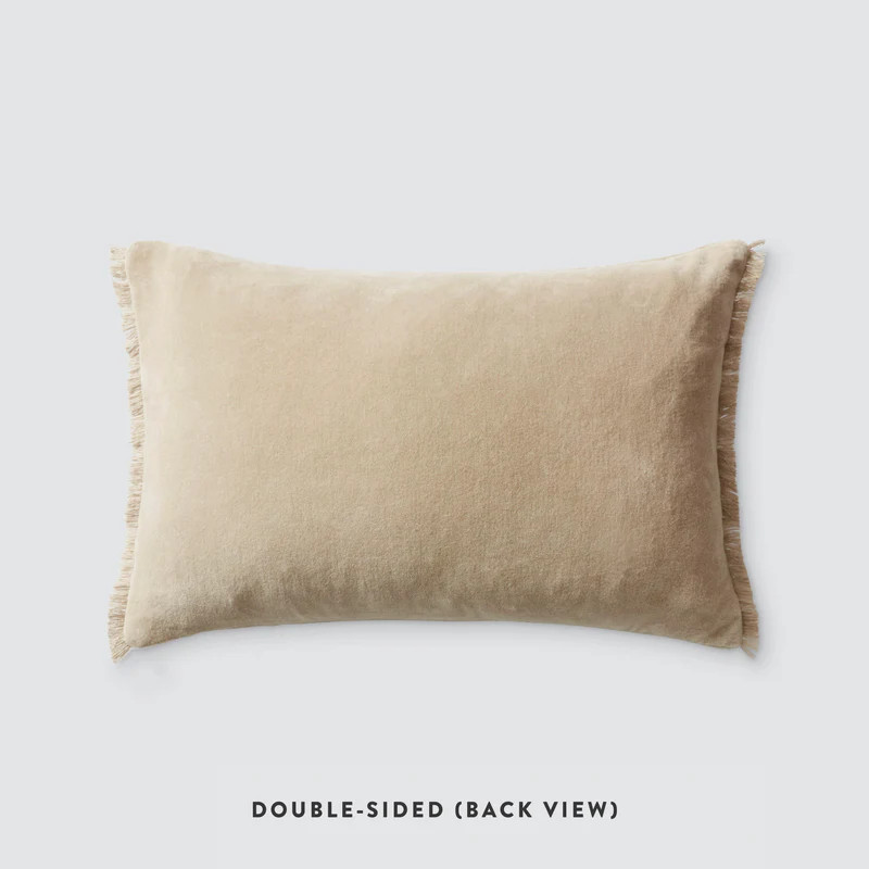 Naveta Velvet Small Lumbar Pillow | The Citizenry