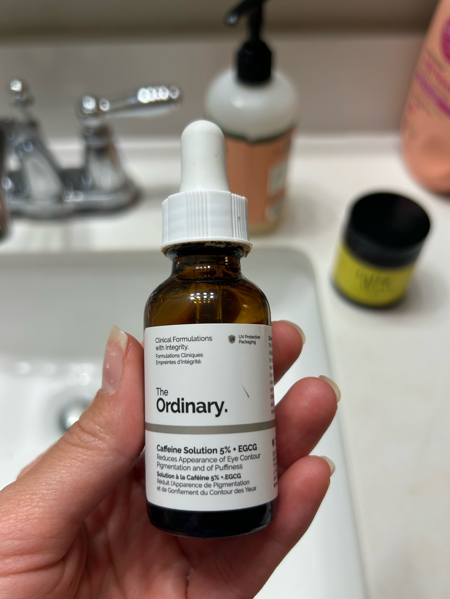 Under eye caffeine 
Under $10
The ordinary, Sephora 

#LTKBaby #LTKStyleTip