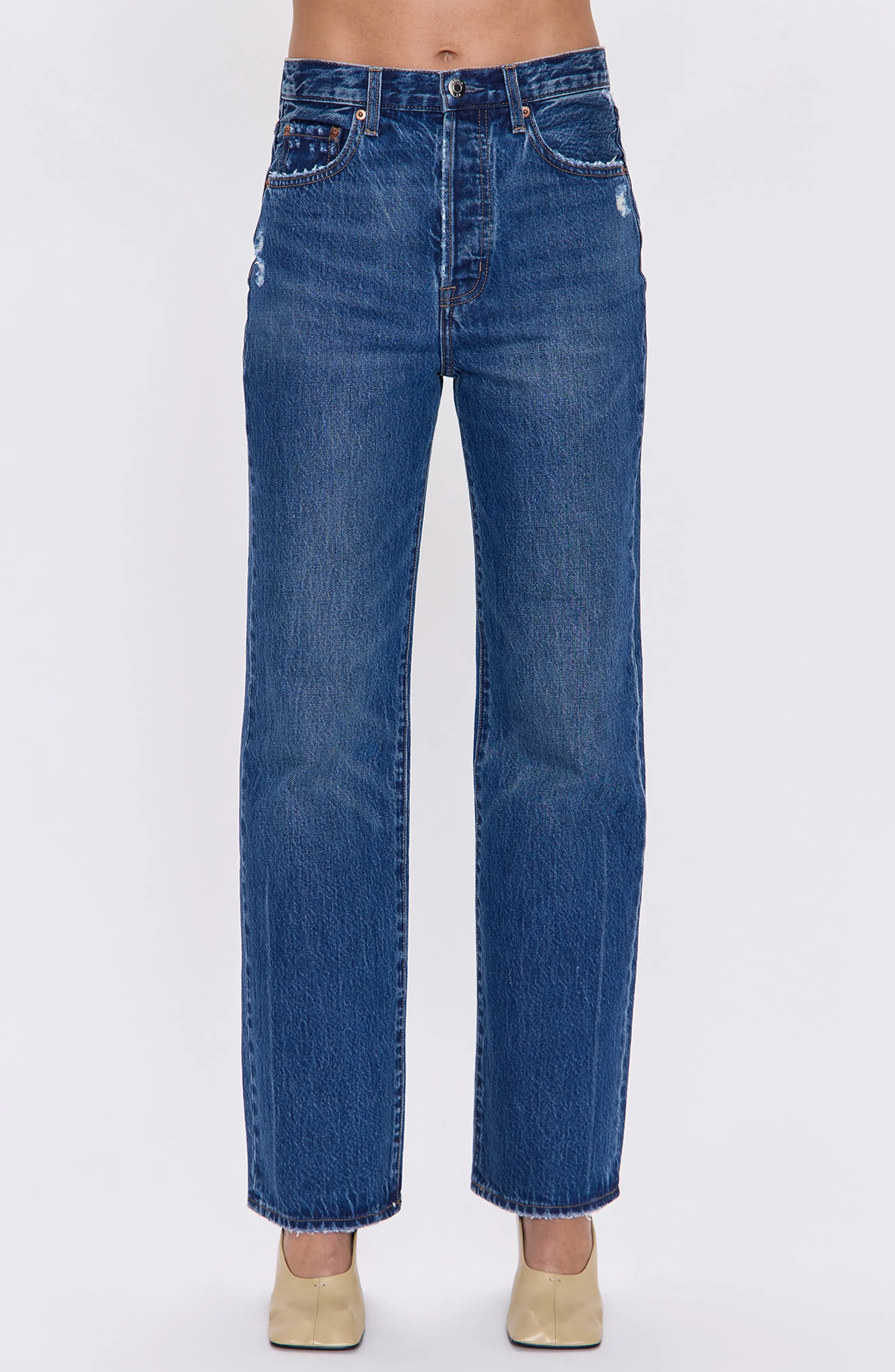 Cassie High Waist Straight Leg Jeans (Women) | Nordstrom | Nordstrom
