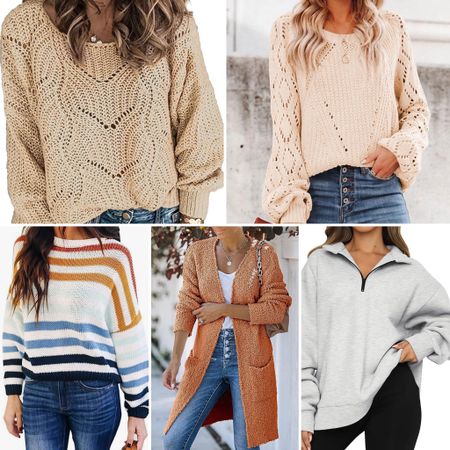 Amazon fall outfits, sweaters, pullover, cardigan 

#LTKstyletip #LTKFind