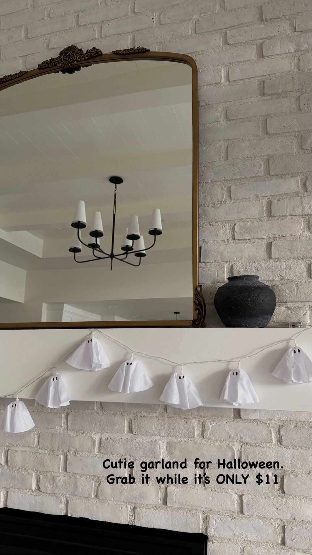 I know it’s a little early, but couldn’t pass up this fun Halloween ghost garland up while it’s ONLY $11. It will go up in cost!

#LTKHome #LTKSeasonal #LTKstorytime