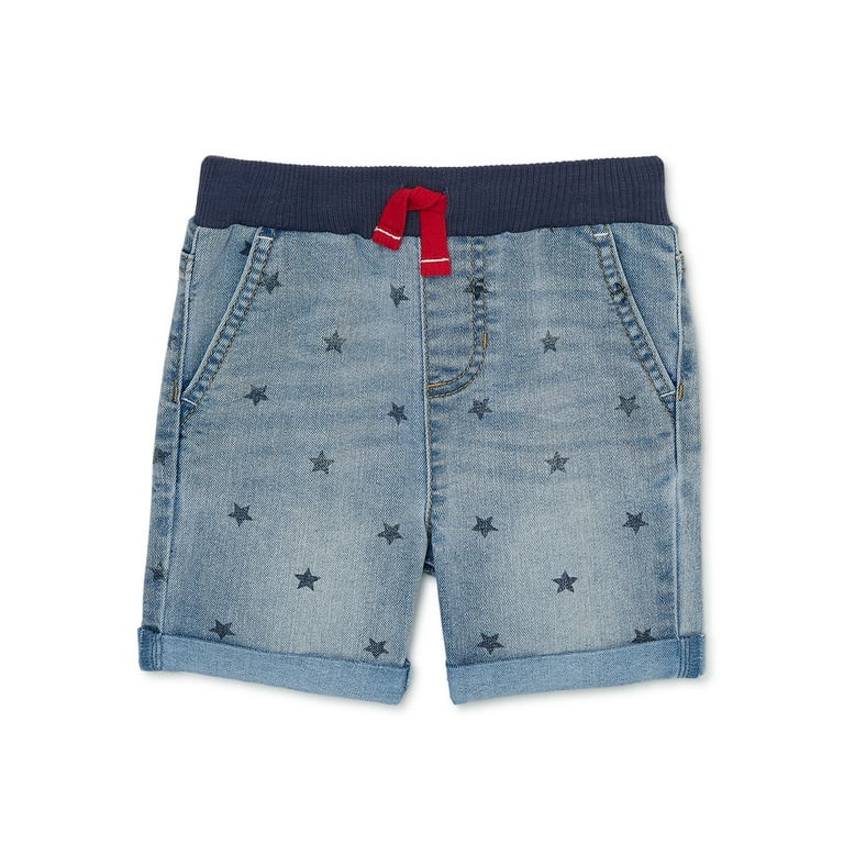 Way to Celebrate Americana Toddler Boy Denim Shorts, Sizes 2T-5T | Walmart (US)