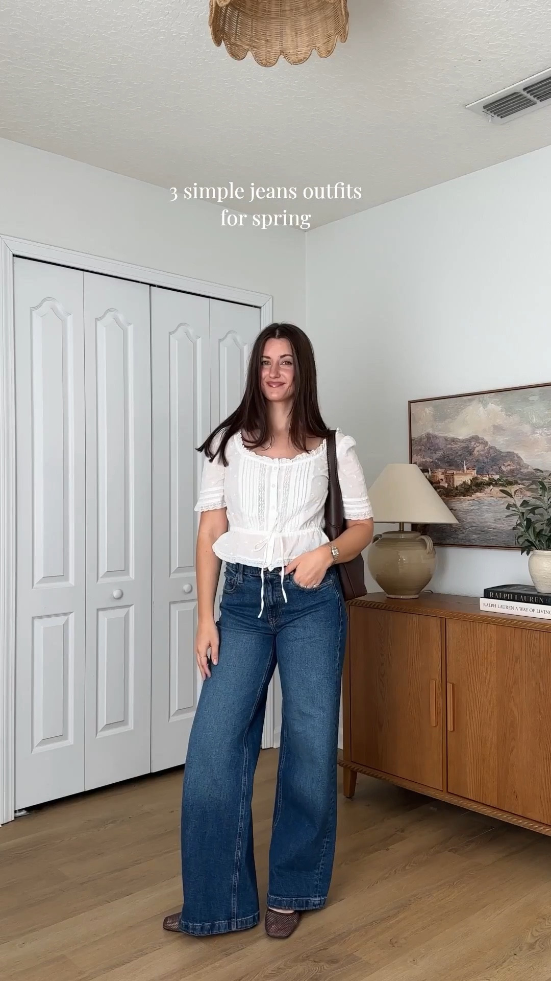 comfy jeans + a white top on repeat  🤍 all on sale for the GapJeans Event @gap #gappartner use code: KRISTINE15 for an extra 15% off!

Wearing size 26 jeans and small tops 

#LTKSeasonal #LTKSaleAlert #LTKootd
