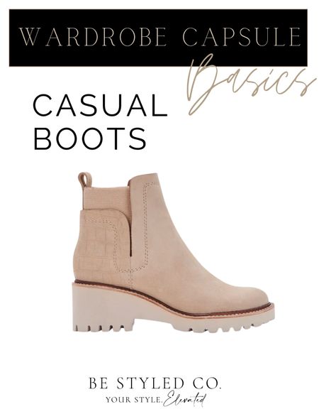Wardrobe capsule - casual boots - Chelsea boots - booties - winter boots 

#LTKstyletip #LTKunder100 #LTKFind