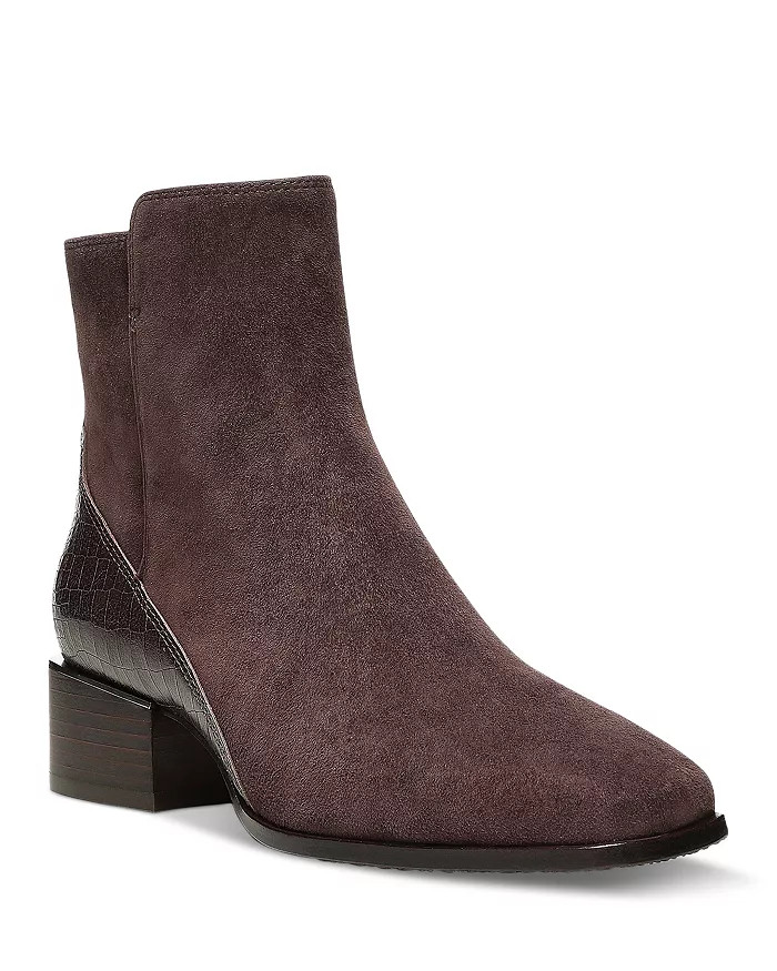 Donald Pliner Women's Croc Embossed Trim Block Heel Booties  Back to results -  Shoes - Bloomingd... | Bloomingdale's (US)