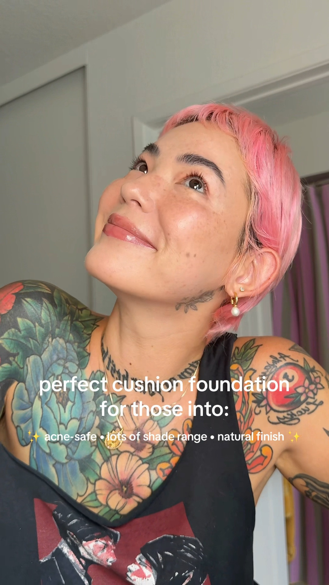 perfect cushion foundation for the sensitive skin people. Use code JJANGA888 to get a discount through Olive Young btw ✨