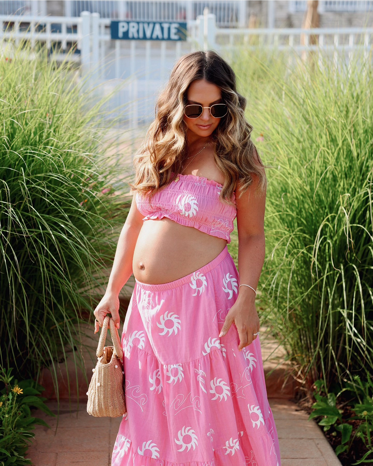 Two piece summer set perfect for vacation and with a bump! Wearing a medium

#LTKBump