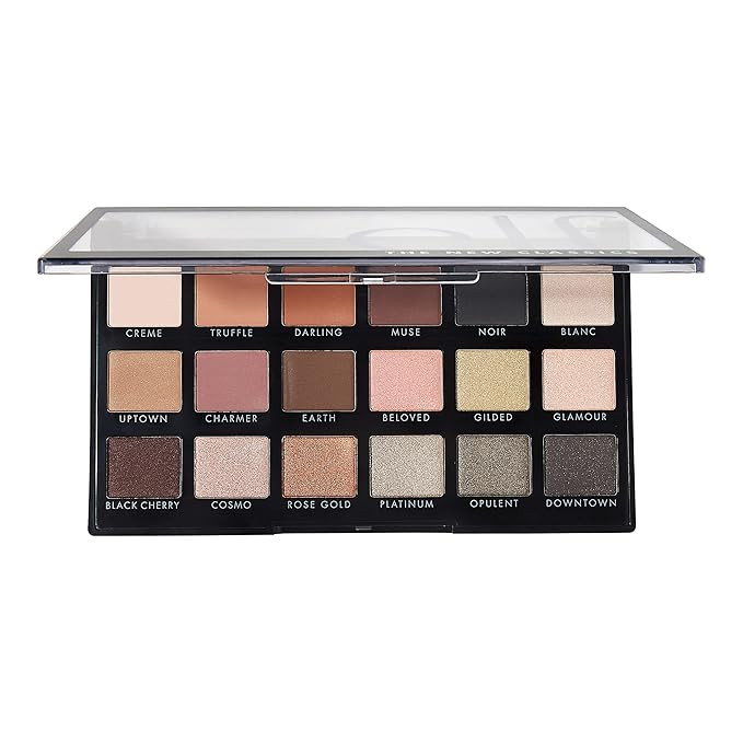 e.l.f. The New Classics 18 Eyeshadow Palette Set, Neutral Tones, 0.634 Ounce | Amazon (US)