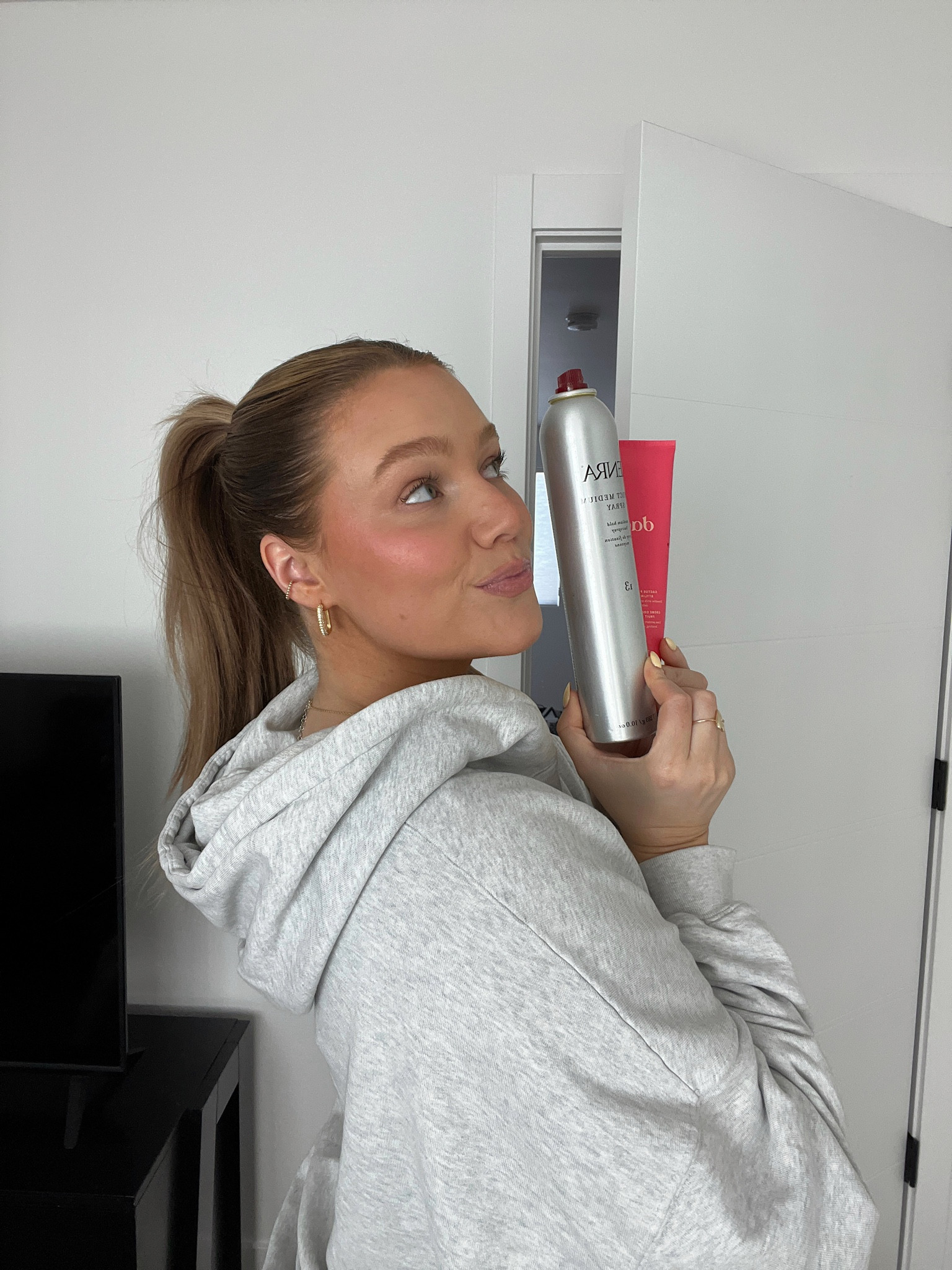 For a slick back hairstyle I use Dae styling cream for medium hold & texture, brush with a bristle brush (I use the dyson attachment lol but also linked a brush) then use styling cream to smooth & hairspray to lock in place! 

#LTKbeauty