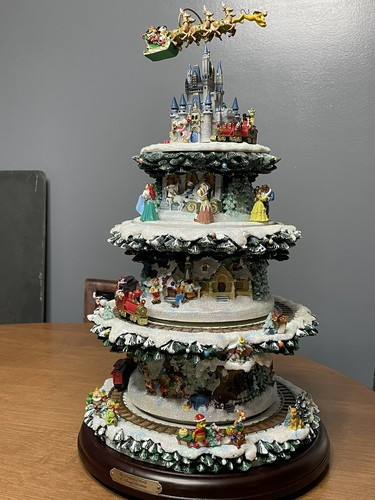 Bradford Exchange Disney Tabletop Christmas Tree: The Wonderful World of Disney  | eBay | eBay US