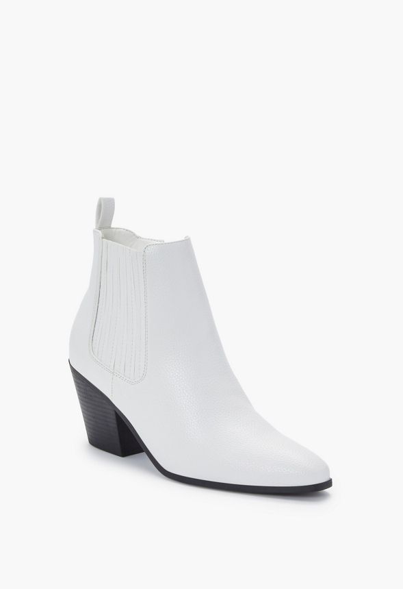 Elise Heeled Western Bootie | JustFab