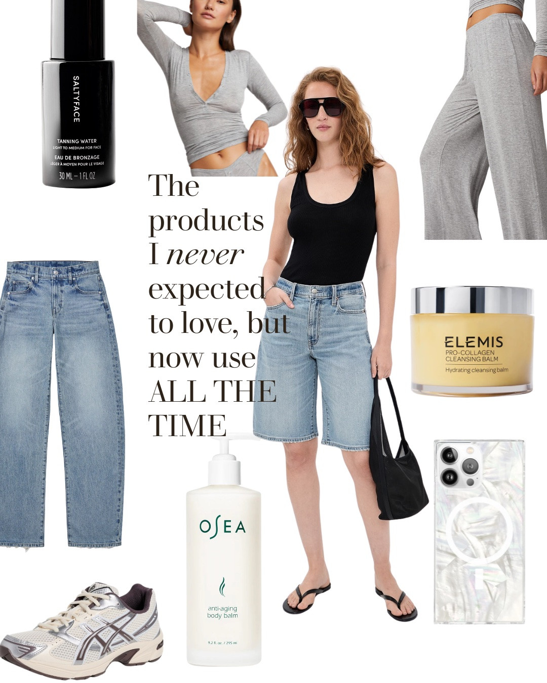All the things I use on a weekly or even daily basis that u have and will buy over and over.