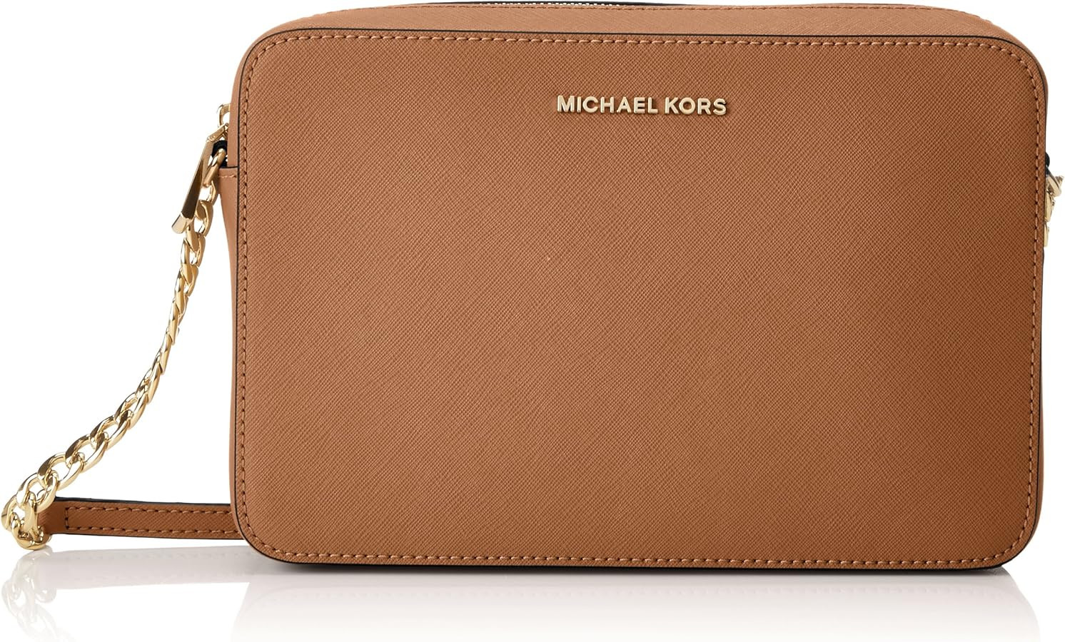 Michael Kors Jet Set Travel Large East/West Crossbody, Green | Amazon (US)