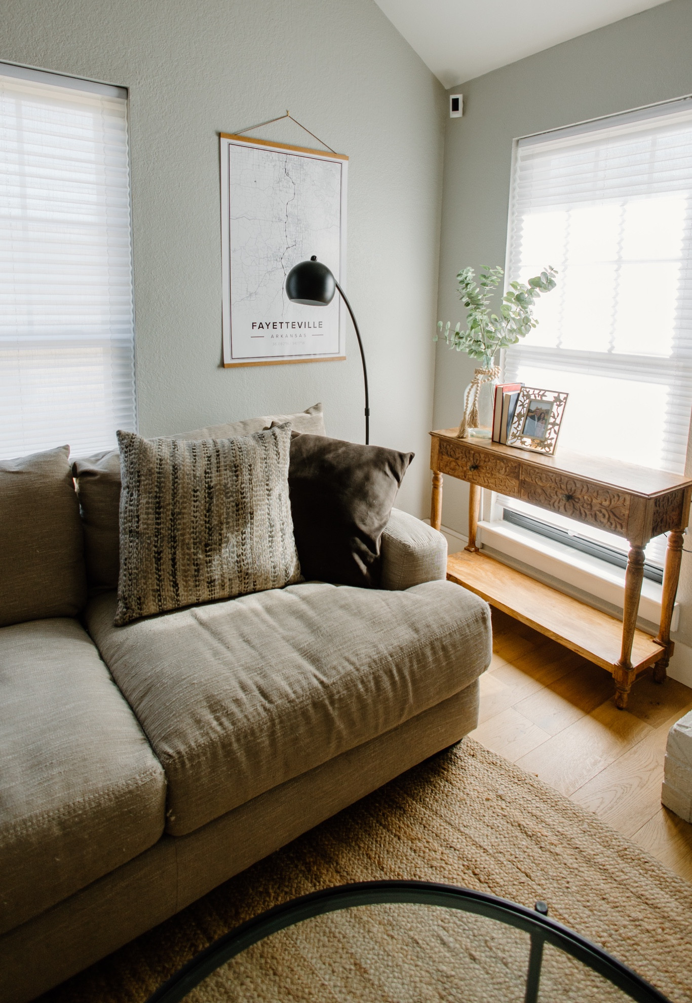 My fav reading corner in the house 🤎 linking a similar console table, and other items you see here!! The map is from Mapiful - it is such a great way to add a personal touch to your space! And a gift idea 😍😍 Woo pig sooie!! 

#LTKSeasonal #LTKhome #LTKfamily