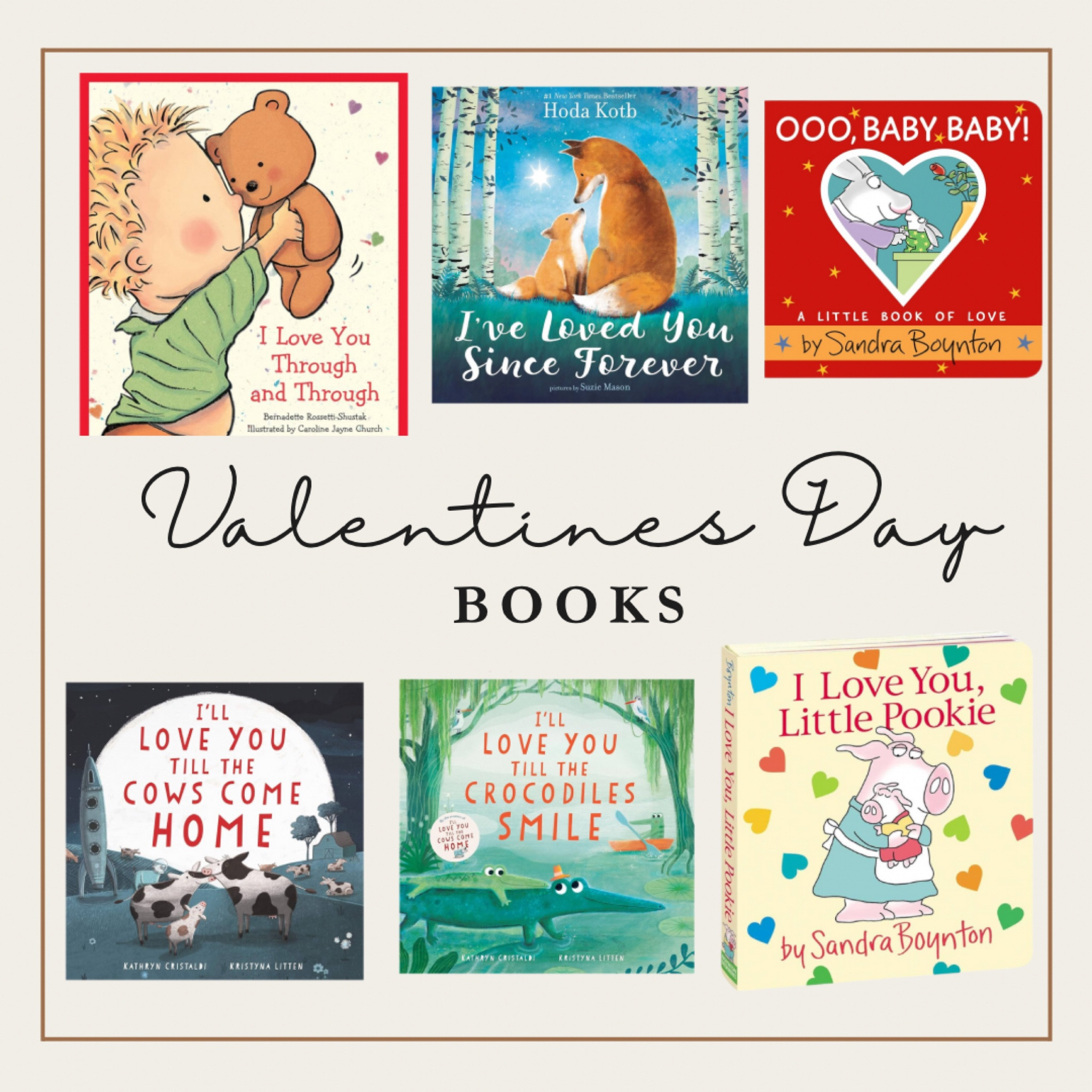 A little way to tell your kid/kiddos how much you love them. Here’s some cute books to remind your little(s) just how much they mean to you. Share the love not just on Valentine’s Day anytime they need to hear it! 

#LTKValentine
#LTKKids
#LTKHoliday

#LTKKids #LTKGiftGuide #LTKMostLoved