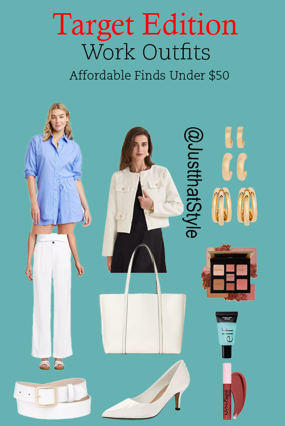✨ Target Workwear: Capsule Wardrobe Staples Under $50 ✨
Create a timeless and versatile capsule wardrobe with these affordable Target pieces! 💼✨ Whether it's the perfect shirt dress or chic accessories, these finds are must-haves for building a polished and budget-friendly workwear collection.

🖤 Which piece is your favorite for your Capsule Wardrobe? Save this post for inspo or shop these staples now via the link in bio!

#TargetStyle #CapsuleWardrobe #AffordableFashion #WorkOutfits #LTKUnder50 

 #LTKSaleAlert #LTKFindsUnder50 #LTKWorkwear