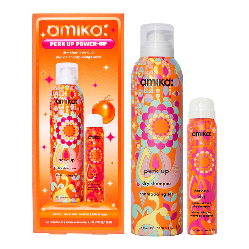 Amika Perk Up Power-Up Dry Shampoo Duo (Holiday Limited Edition) | Sephora (AU)
