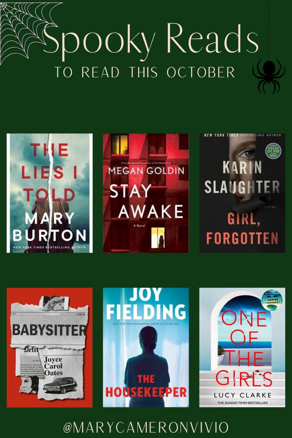Spooky Reads to read this October

Amazon Prime, books

#LTKSeasonal #LTKunder50