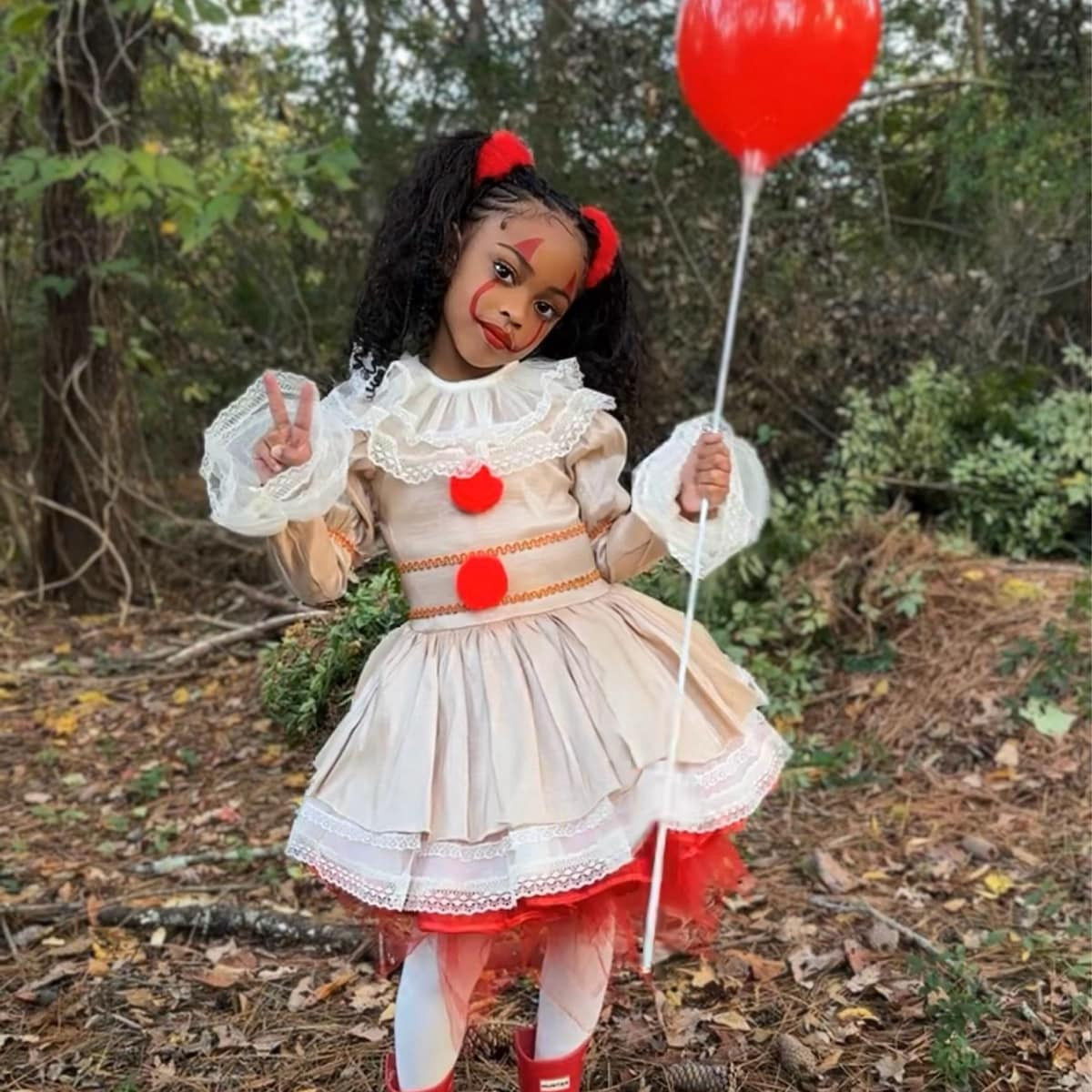 Inspired Pennywise Baby Costume Halloween 2026 Kids Baby Girl Halloween Costume Cosplay IT Clown | Etsy (Global)