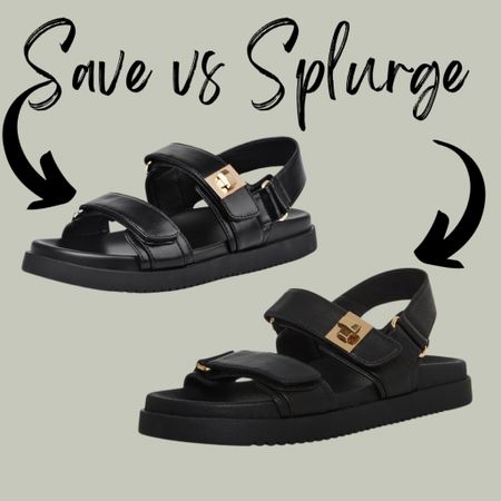 Save vs  splurge sandals! 

#LTKfindsunder50 #LTKstyletip #LTKsalealert