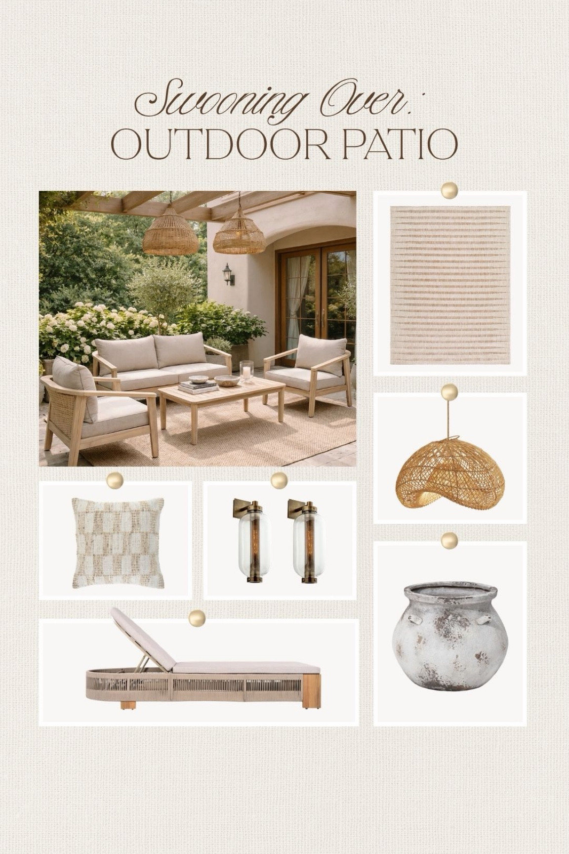Outdoor patio finds for a cozy collected space to gather and unwind all summer long. All from Wayfair! 🌿

#wayfairfinds #patiodecor #outdoorpatio #outdoorliving #summerhome #patiostyle #outdoorfurniture #cozyhome #summerdecor #ltkfinds 

 

#LTKSeasonal #LTKSaleAlert #LTKHome