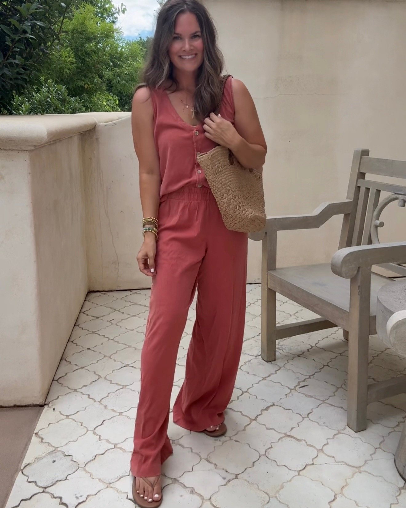 I've been living in easy matching sets this summer, and this one is definitely a favorite. 

 #LTKdayinmylife #LTKgrwm #LTKootd