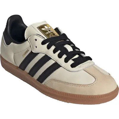 adidas Gender Inclusive Samba Sneaker in Black/off White/quartz at Nordstrom, Size 7 Women's | Nordstrom