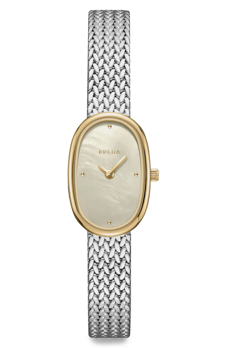 Jane Tethered Mesh Strap Watch, 18mm | Nordstrom