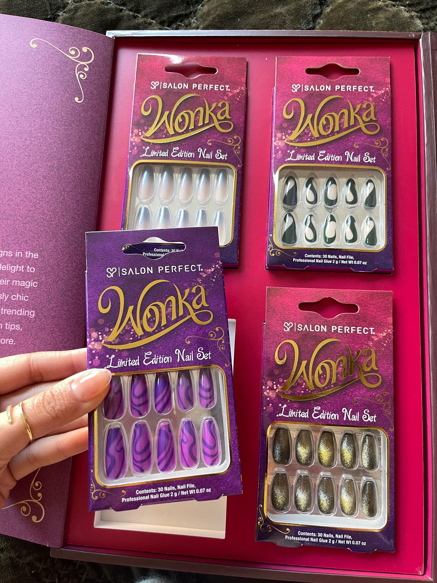 Willy Wonka x Salon Perfect Collection is available exclusively at Walmart! #walmartbeauty #nails 

#LTKsalealert #LTKfindsunder50 #LTKbeauty