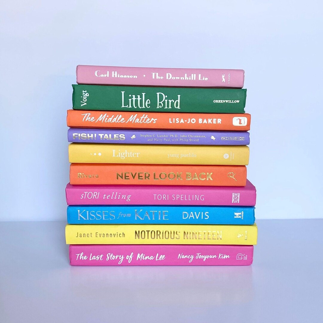 Maximalist Decor Eclectic Home Colorful Book Shelf Eccentric Housewarming Gift Idea Bright Accent... | Etsy (US)