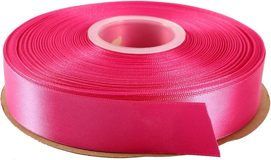 ITIsparkle 1" Inch Double Faced Satin Ribbon 50 Yards-Roll Set for Gift Wrapping Scrap Books Part... | Amazon (US)