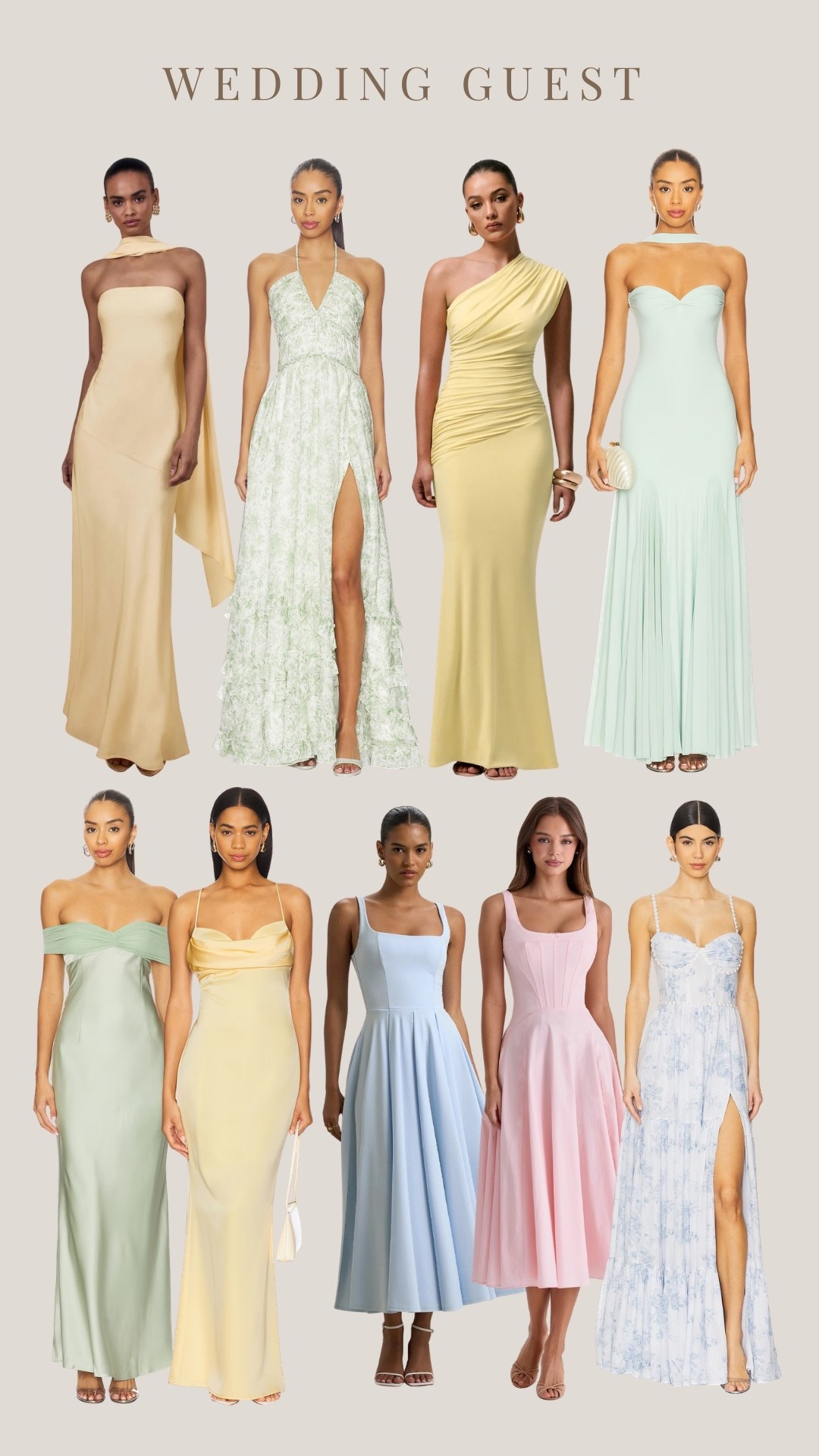 Wedding guest dresses 🌸🤍

#LTKtravel #LTKeurope #LTKwedding