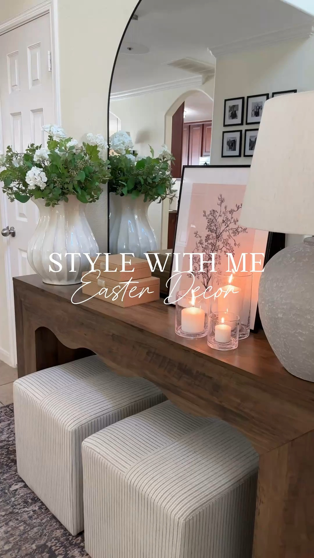Sharing some of my favorite Easter & Spring decor finds! The glass candle pillars and hurricanes are timeless and fit in with any season of the year, I layered in seasonal artwork and a few bunny decor pieces to give it a simple, Easter feel. 

Seasonal decor | home inspo | home decor | spring inspo | decor finds | home decor inspo | interior styling | styled spaces | home finds 

#LTKHome #LTKSeasonal