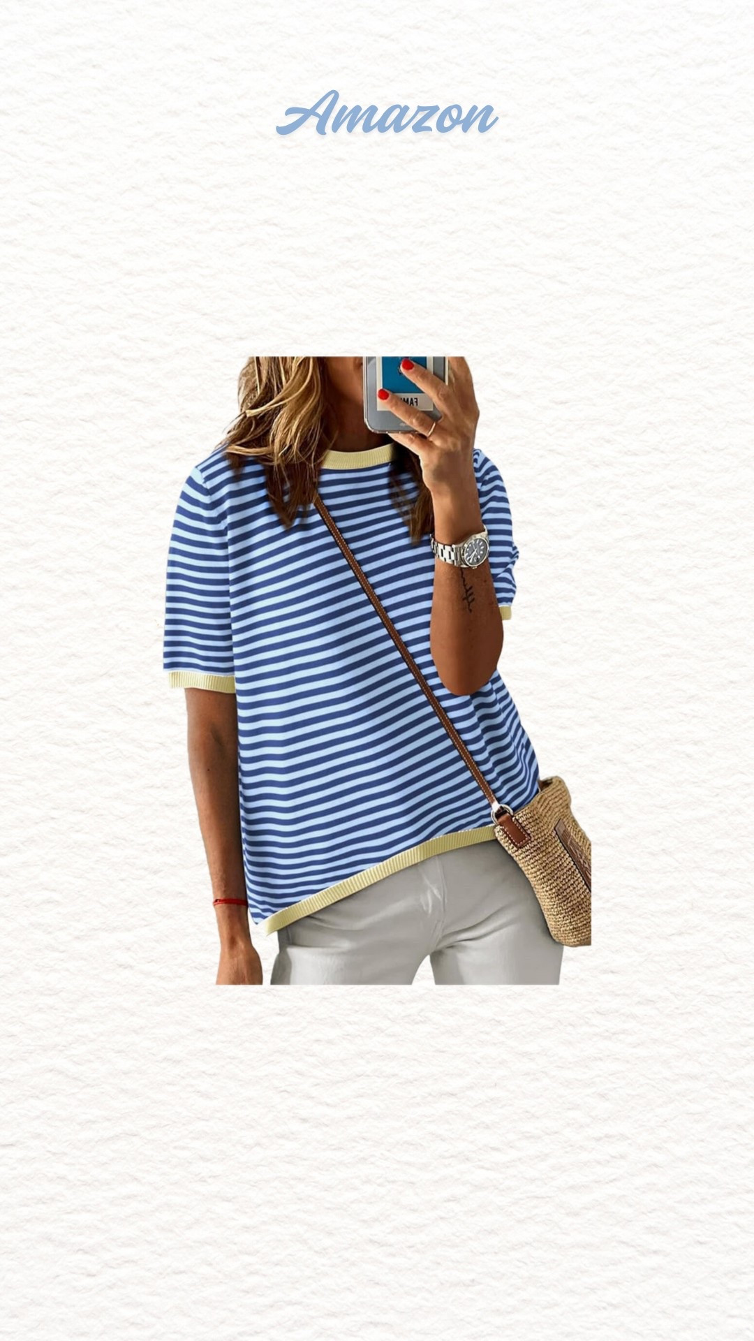 Amazon striped shirt
