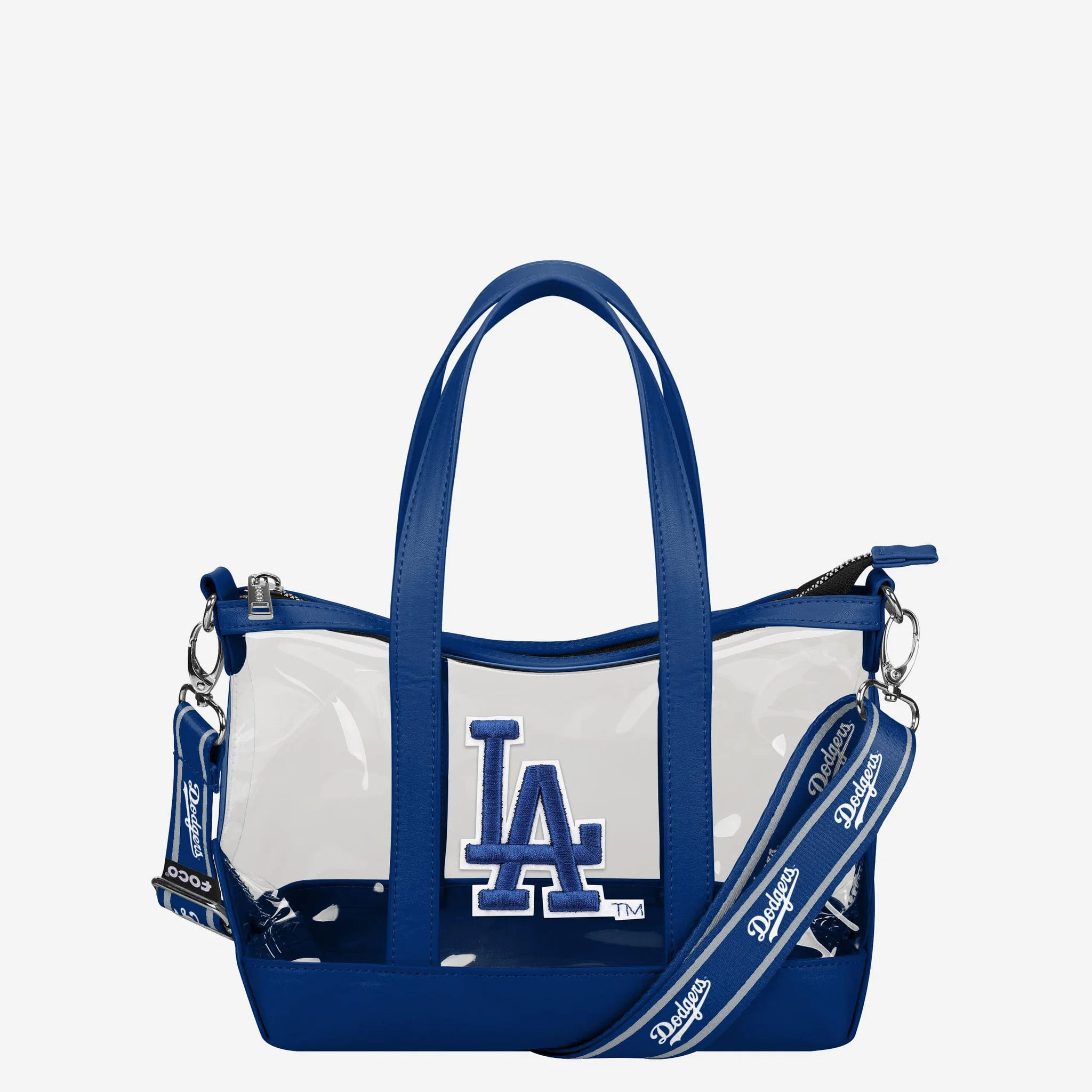 Los Angeles Dodgers Clear Crossbody Mini Tote Bag | FOCO inc