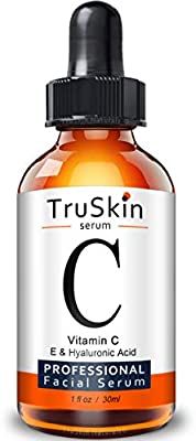 TruSkin Vitamin C Serum for Face with Hyaluronic Acid, Vitamin E, Witch Hazel, 1 fl oz | Amazon (US)