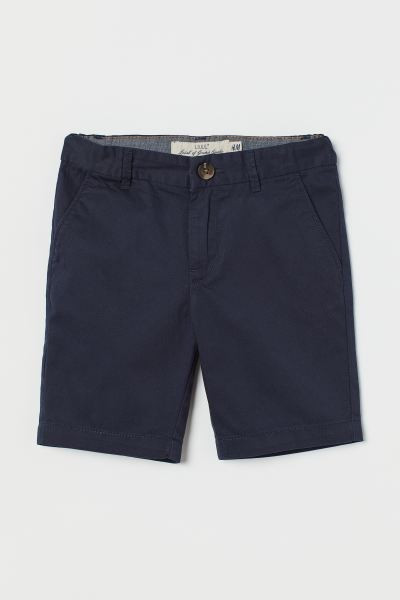 Cotton chino shorts | H&M (UK, MY, IN, SG, PH, TW, HK)