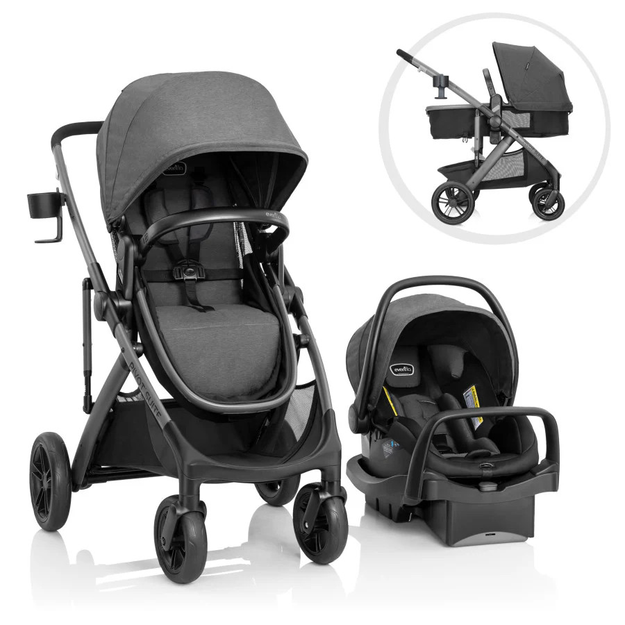 Pivot Suite Modular Travel System with LiteMax Infant Car Seat - Evenflo\u00ae Official Site | Evenflo Company
