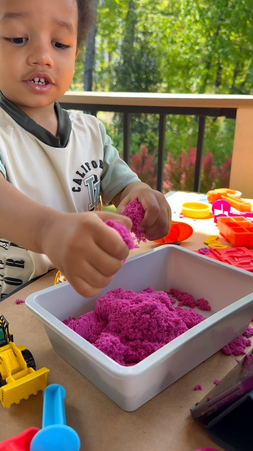 It’s a sand and Play-Doh kind of day.

#LTKmomlife #LTKvlog #LTKKids