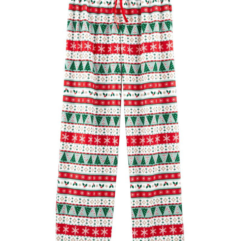 Adult Fair Isle Christmas Fleece PJ Pants | Carter's