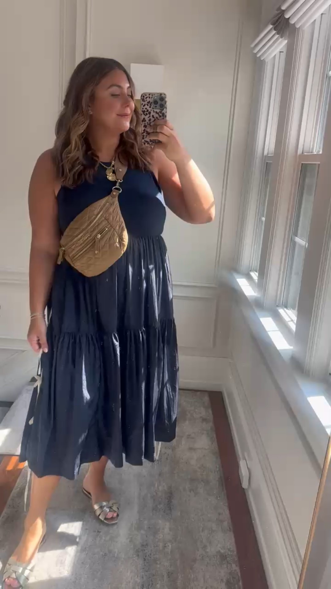 Outfit of the day - wearing size 1X in dress. Dress is almost sold out, sharing similar styles. Use CARALYN20 at Shapermint. 

#LTKSeasonal #LTKStyleTip #LTKPlusSize