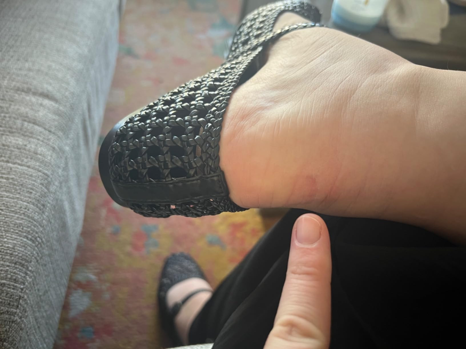 CUSHIONAIRE Women's Weston Woven Mary Jane Flat +Memory Foam, Wide Widths Available | Amazon (US)