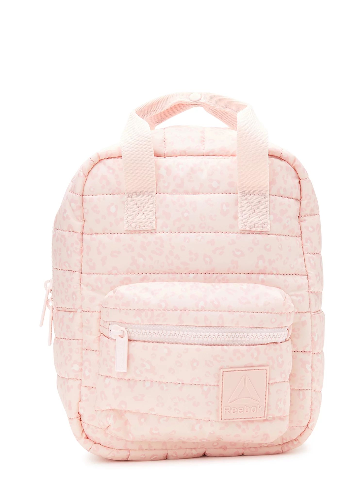 Reebok Women's Cameron Print Quilted Mini Backpack Pink | Walmart (US)