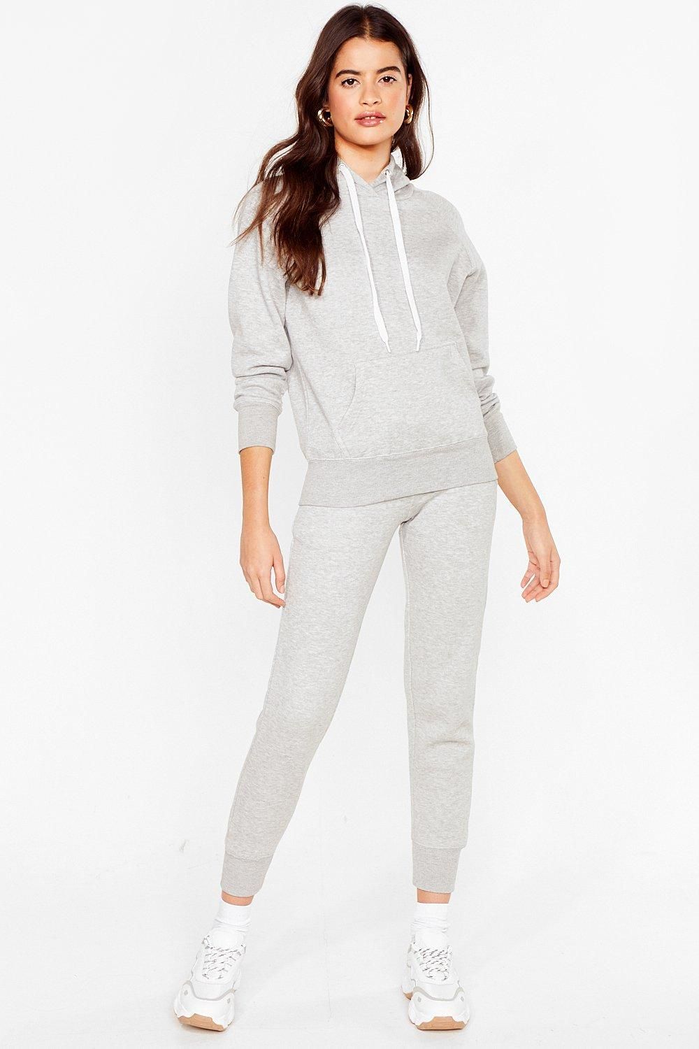 No Sweat Pullover Hoodie and Joggers Set | NastyGal (US & CA)