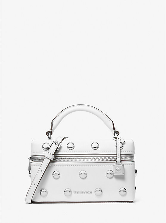 Jana Extra-Small Studded Leather Crossbody Bag | Michael Kors US